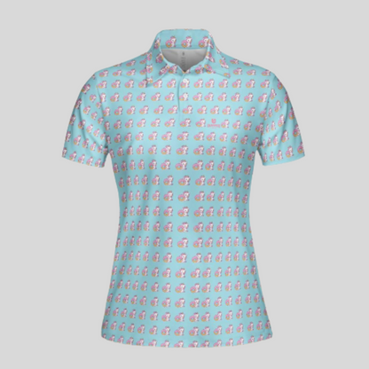 Unicorn Golf Shirt for Ladies