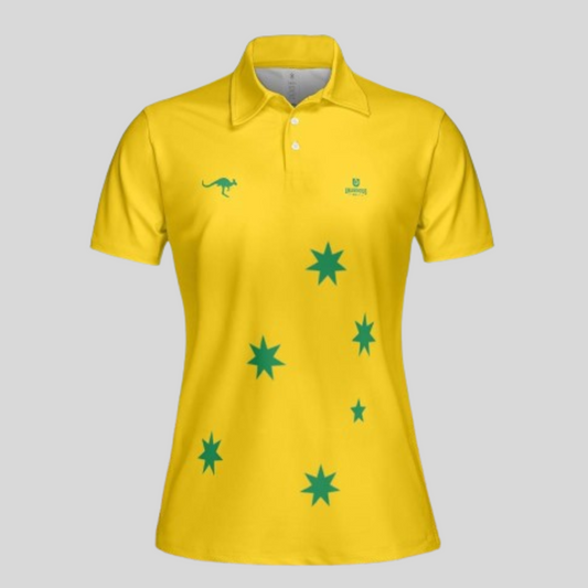 Aussie Golf Polo Shirt For Women