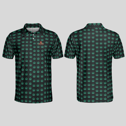 Cannabis Golf Polo Shirt