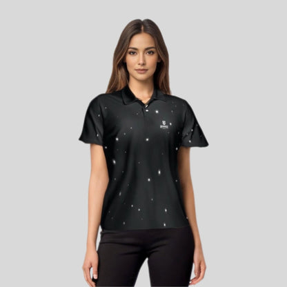 Light of the night golf polo for women