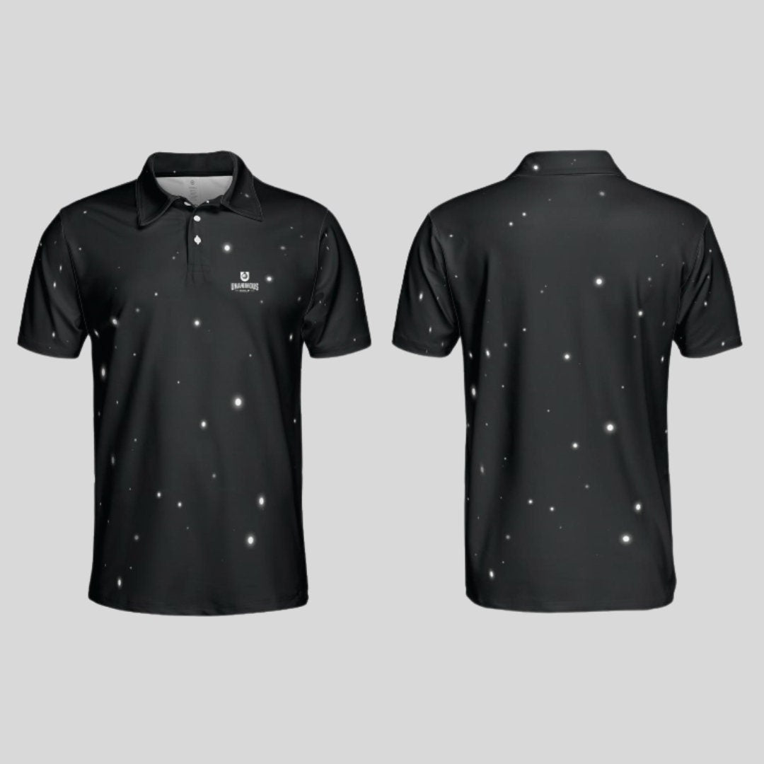 Light of the night light weight golf polo for men