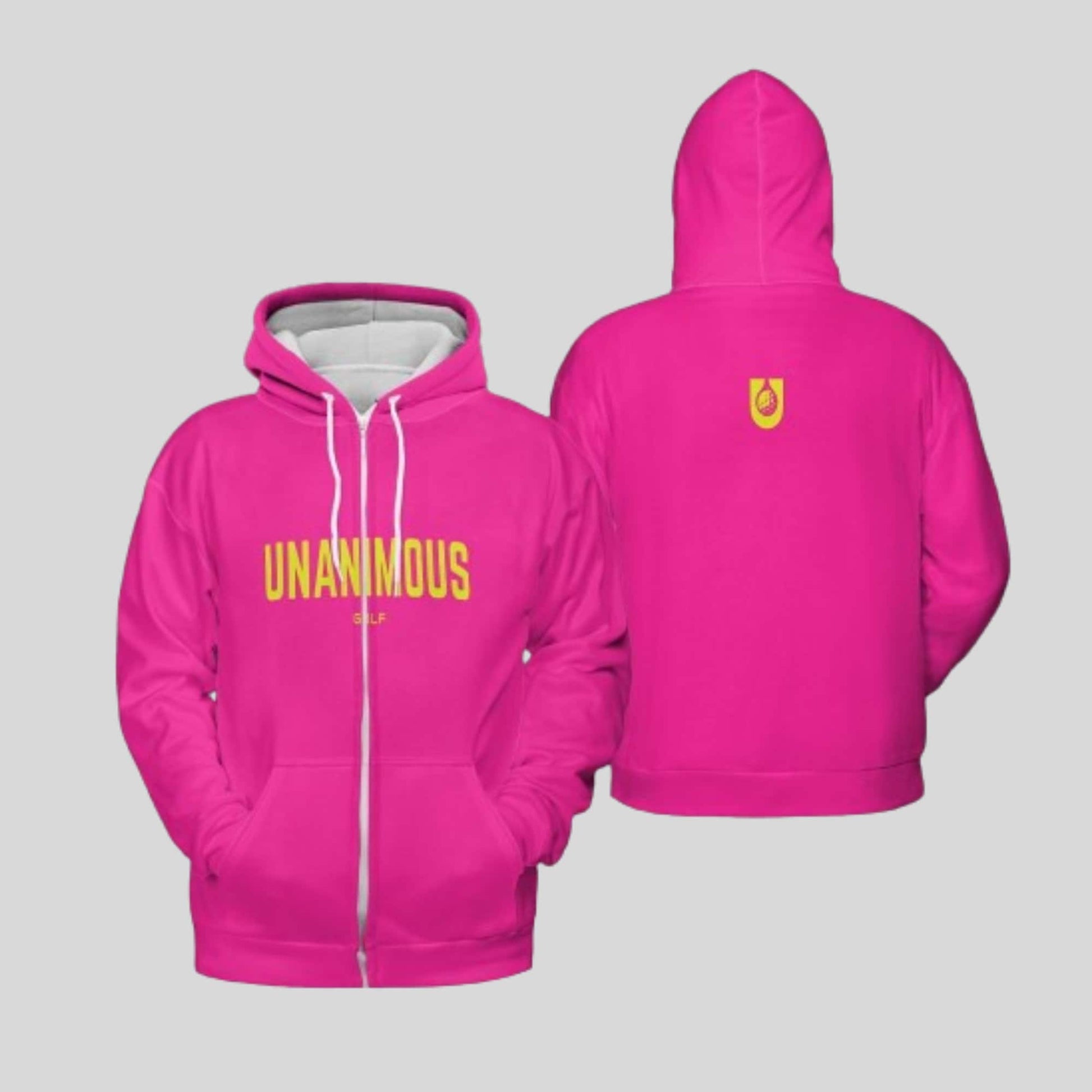 Light Weight full Zipped Golf Hoodie for Men And Ladies