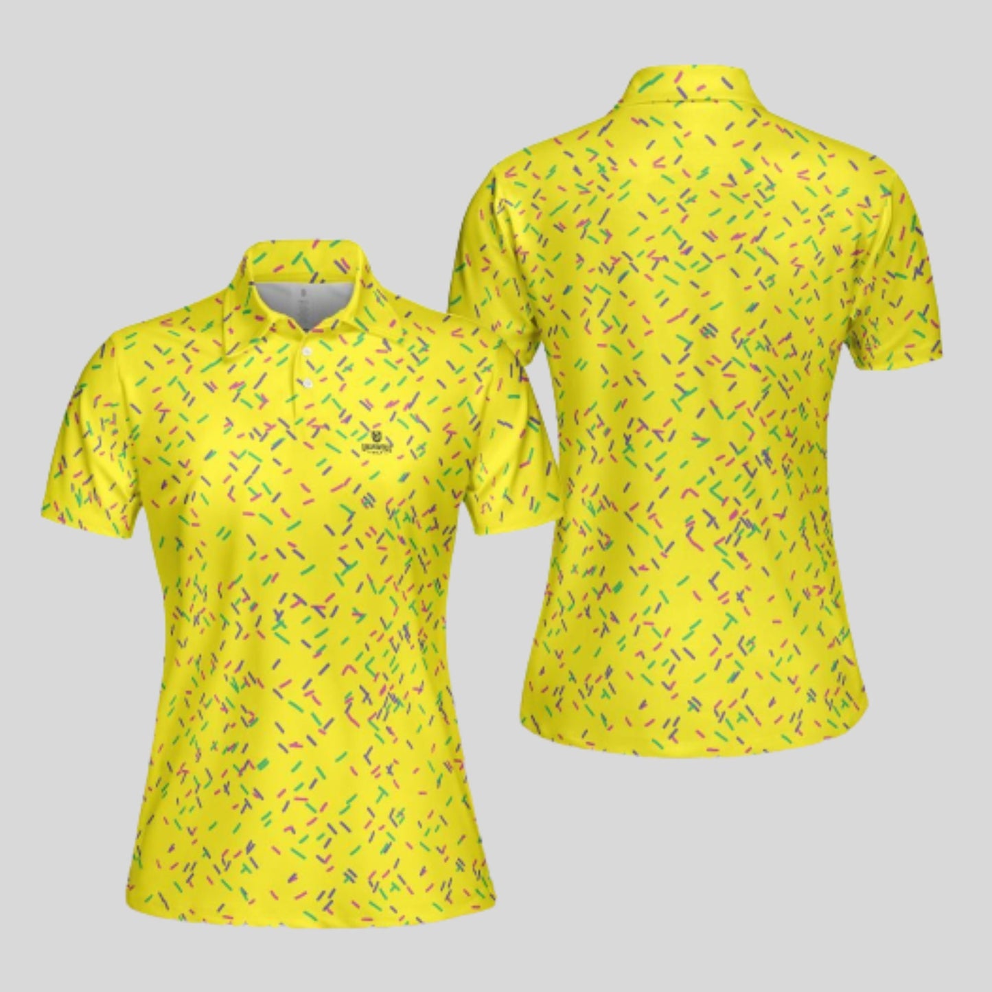 sprinkles Golf Polo Shirt Ladies Fit