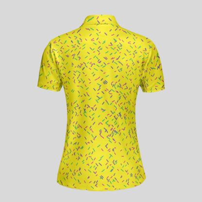 sprinkles Golf Polo Shirt Ladies Fit