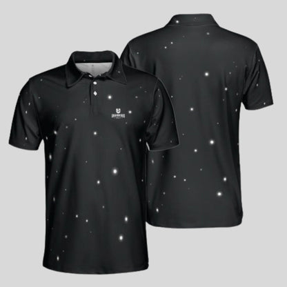 Light of the night light weight golf polo for men