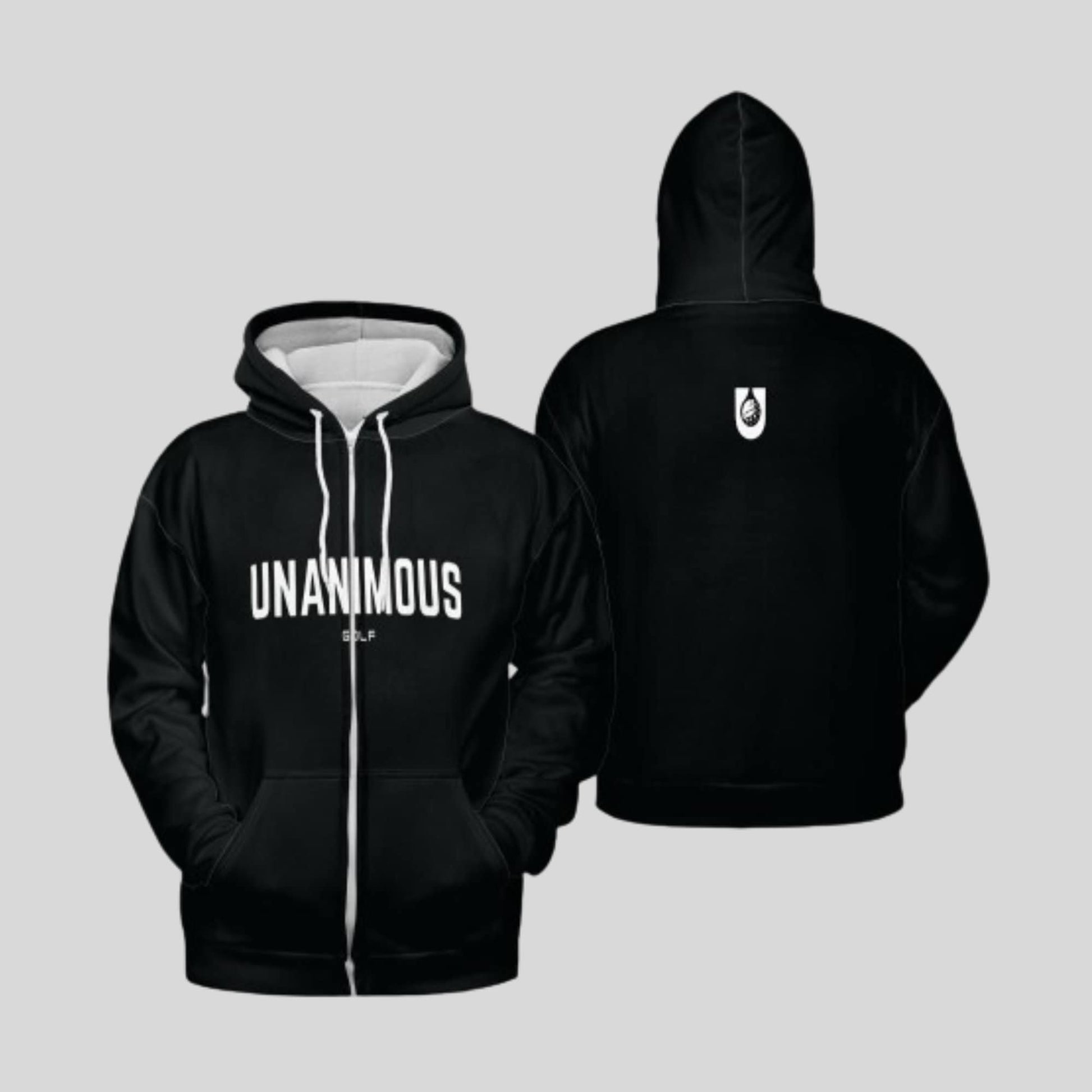 Light Weight full Zipped Golf Hoodie for Men And Ladies