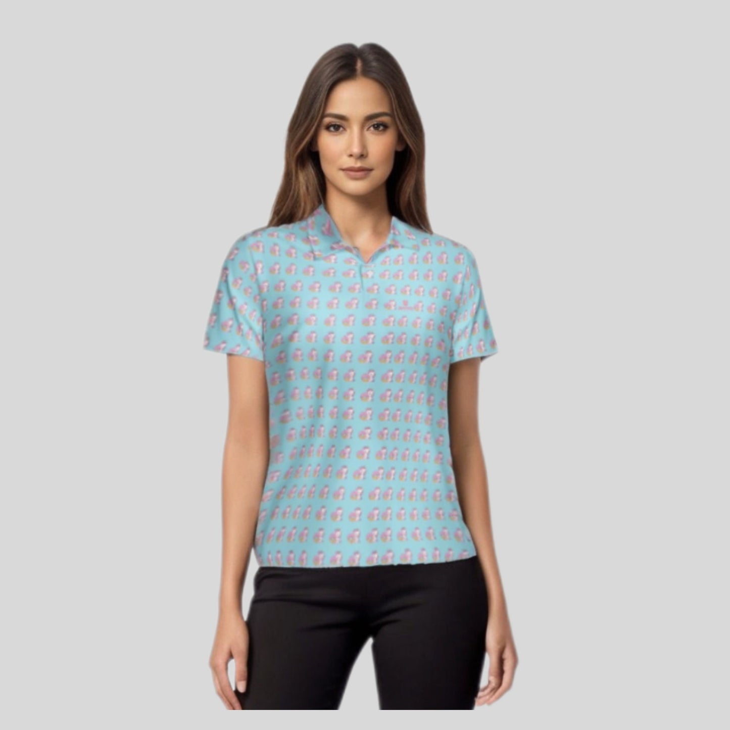 Unicorn Golf Shirt for Ladies