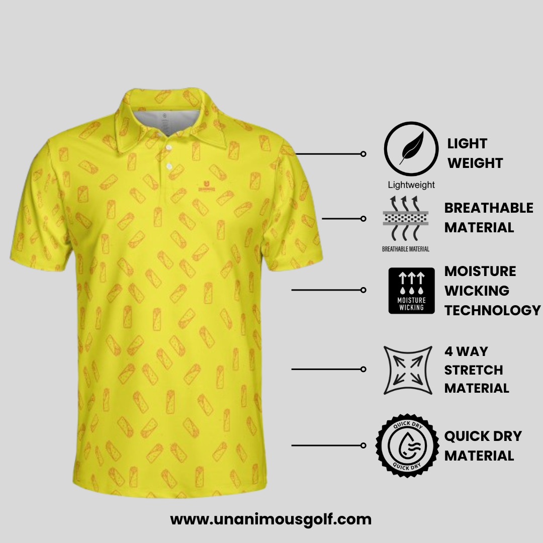 Burrito Golf Polo For Men